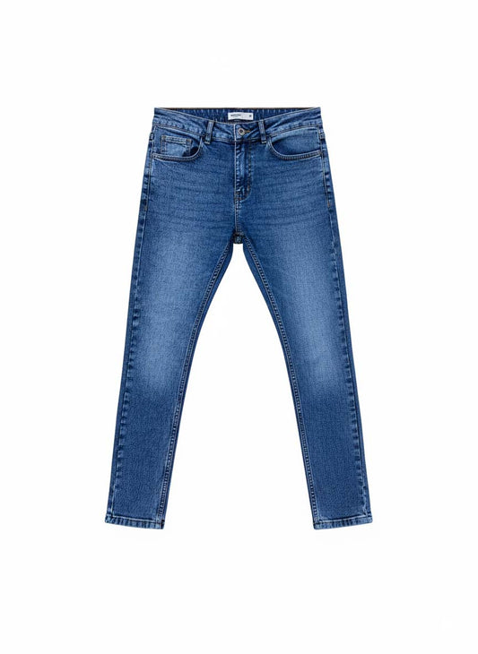 Acid Wash Carrot Fit Denim