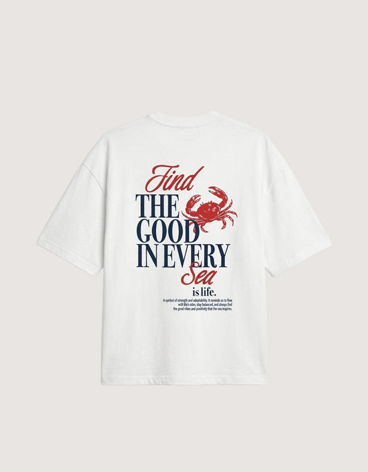 Printed Boxy T Shirt