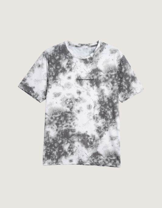 Printed Tie Dye T Shirt