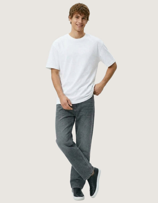 Straight Fit Denim