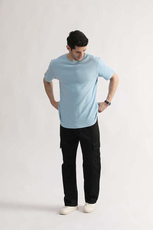 Loose Fit Cargo Denim