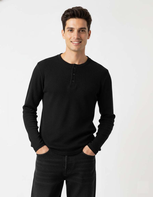 Henley Sweatshirt
