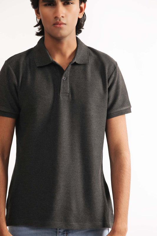 Mesh Cotton Polo