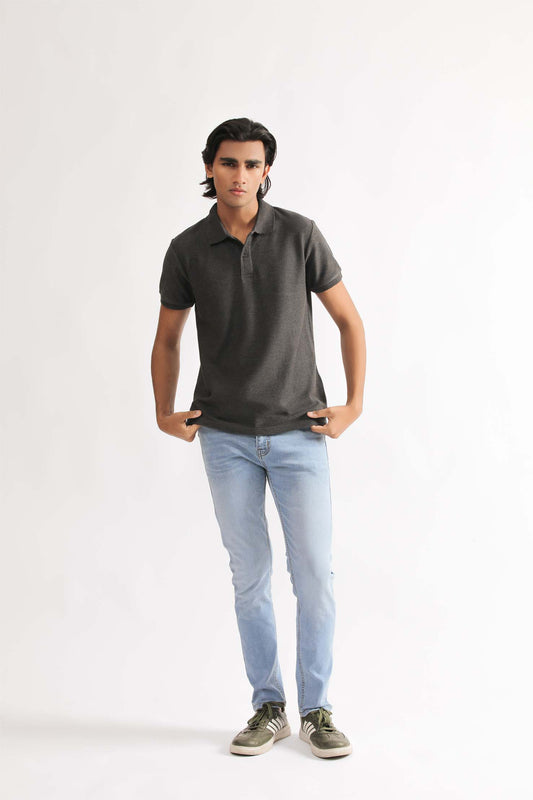 Mesh Cotton Polo