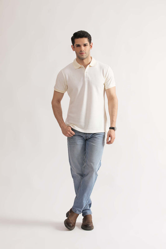 Mesh Cotton Polo