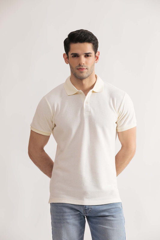 Mesh Cotton Polo