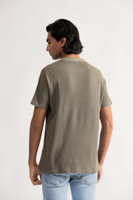 Plain Thermal Tee Shirt