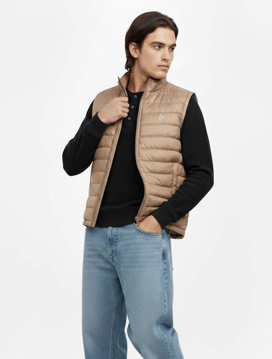 Sleeveless Puffer Jacket