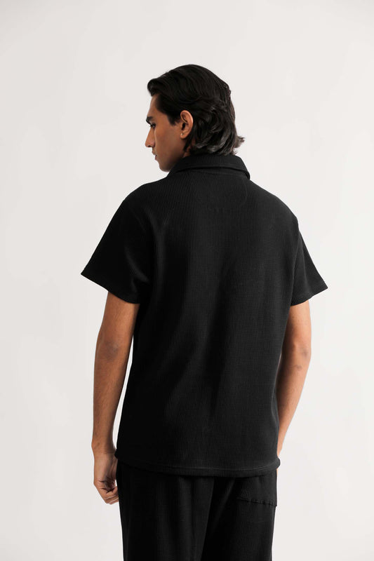 Thermal Open Knit Shirt