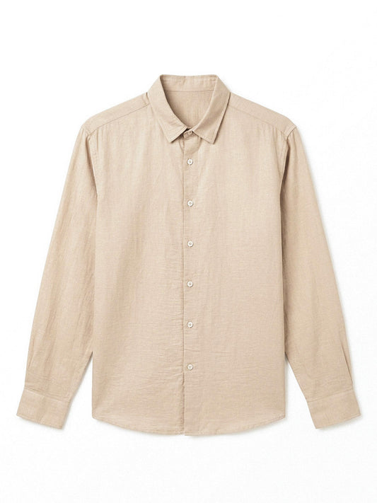 Linen Blend Casual Shirt