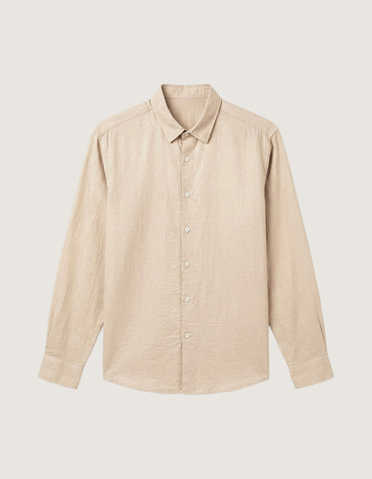 Linen Blend Casual Shirt