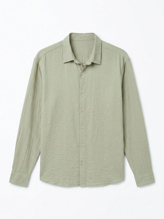 Linen Blend Casual Shirt