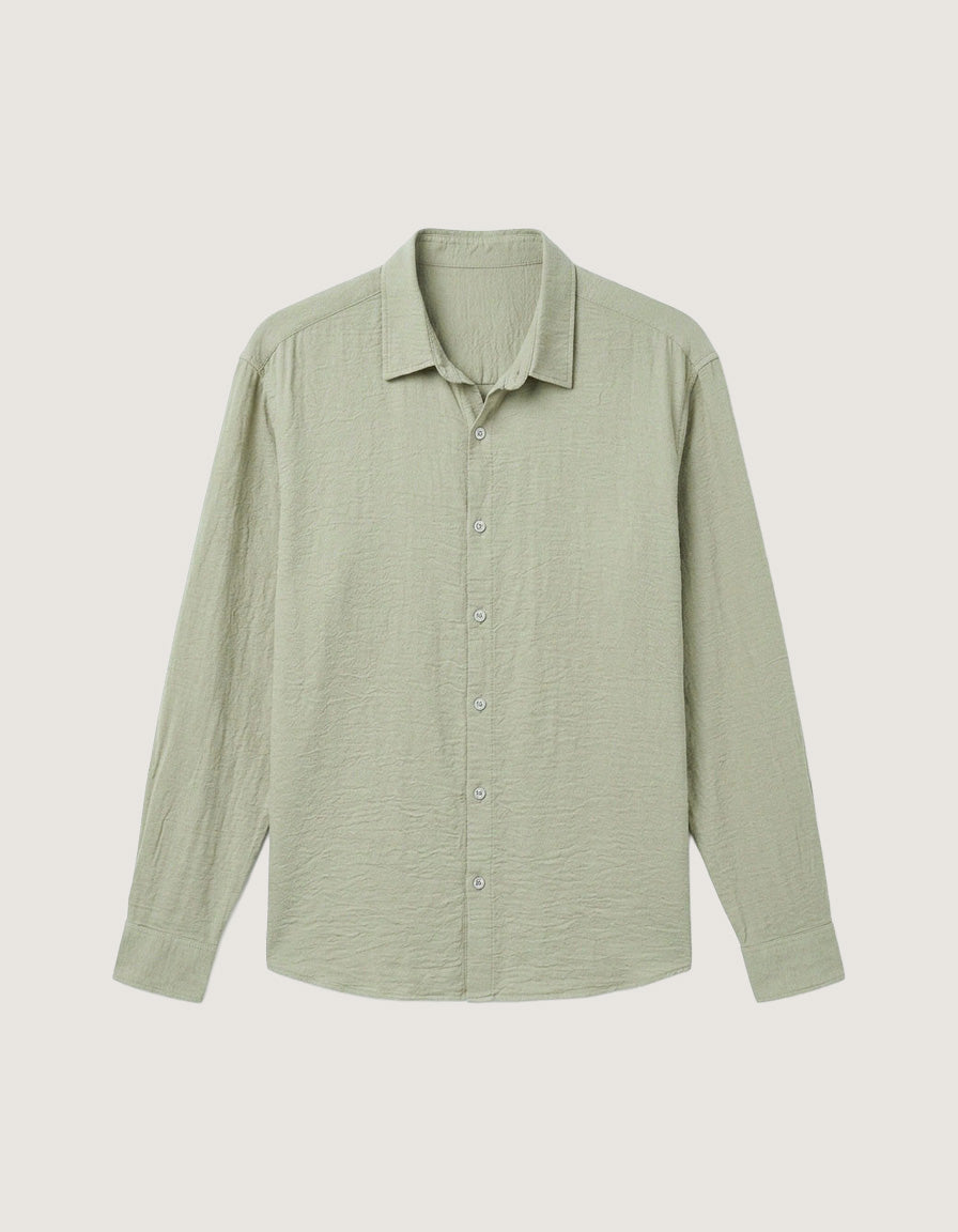 Linen Blend Casual Shirt