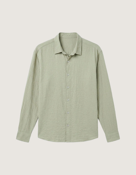 Linen Blend Casual Shirt