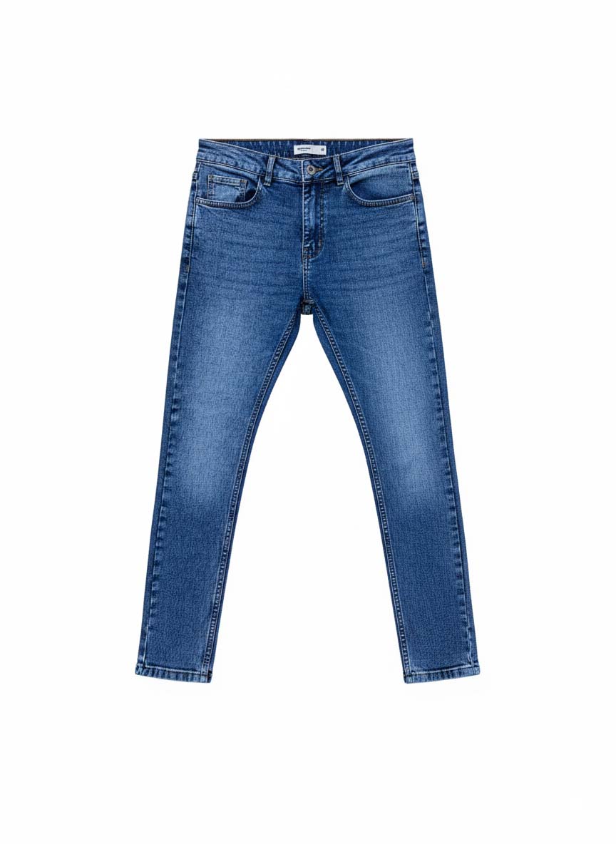 Acid Wash Carrot Fit Denim