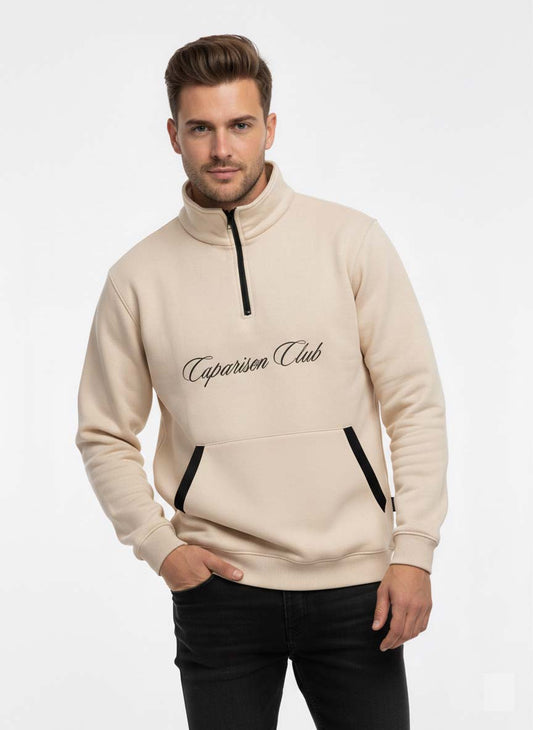 Mock Neck Sweatshirt