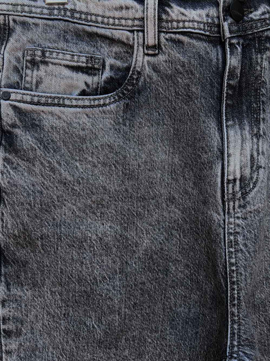 Acid Wash Loose Fit Denim