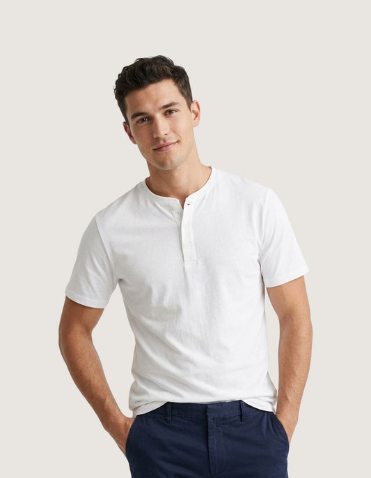 Basic Henley T Shirt