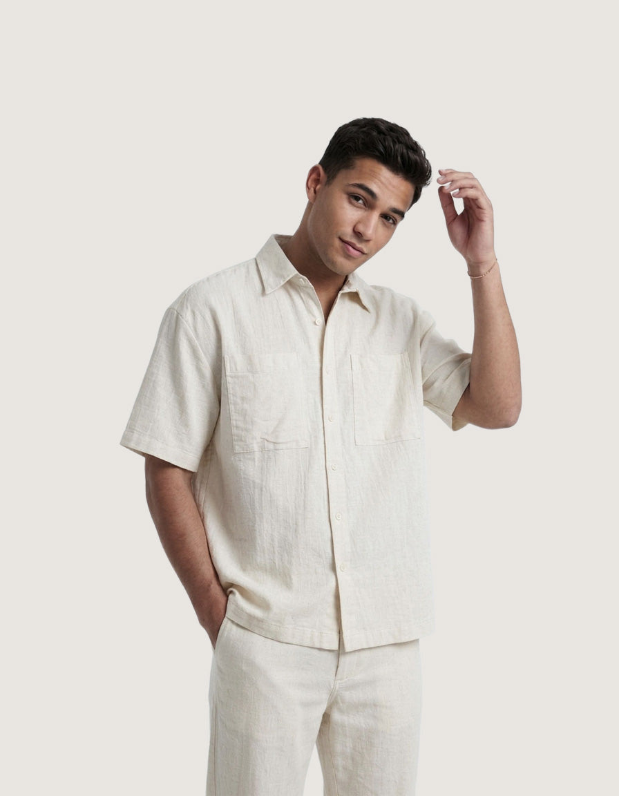 Boxy Fit Casual Shirt