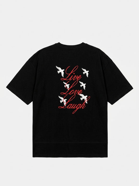 Printed Boxy Fit T-Shirt
