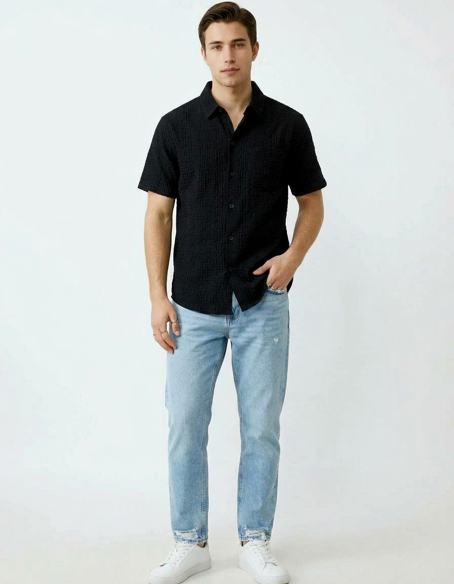 Button Down T Shirt