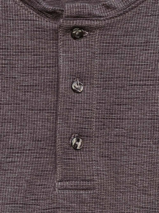 Jacquard Henley T-Shirt