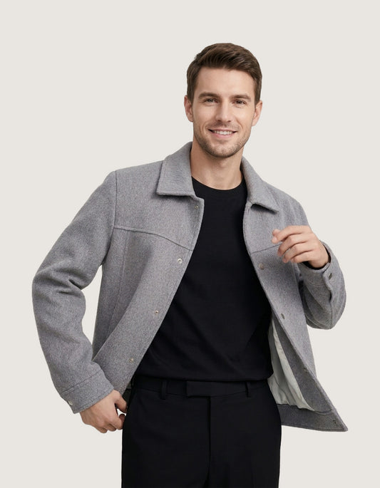Jacquard Textured Jacket