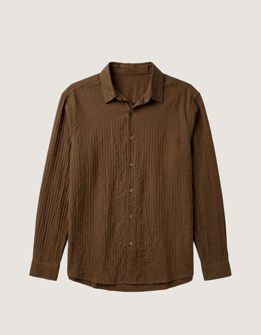 Linen Blend Casual Shirt