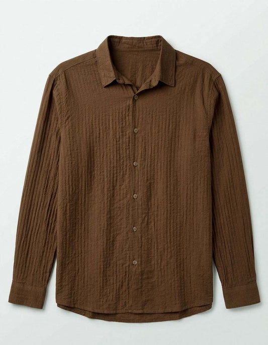 Linen Blend Casual Shirt