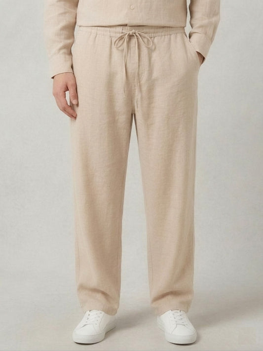 Linen Blend Trouser