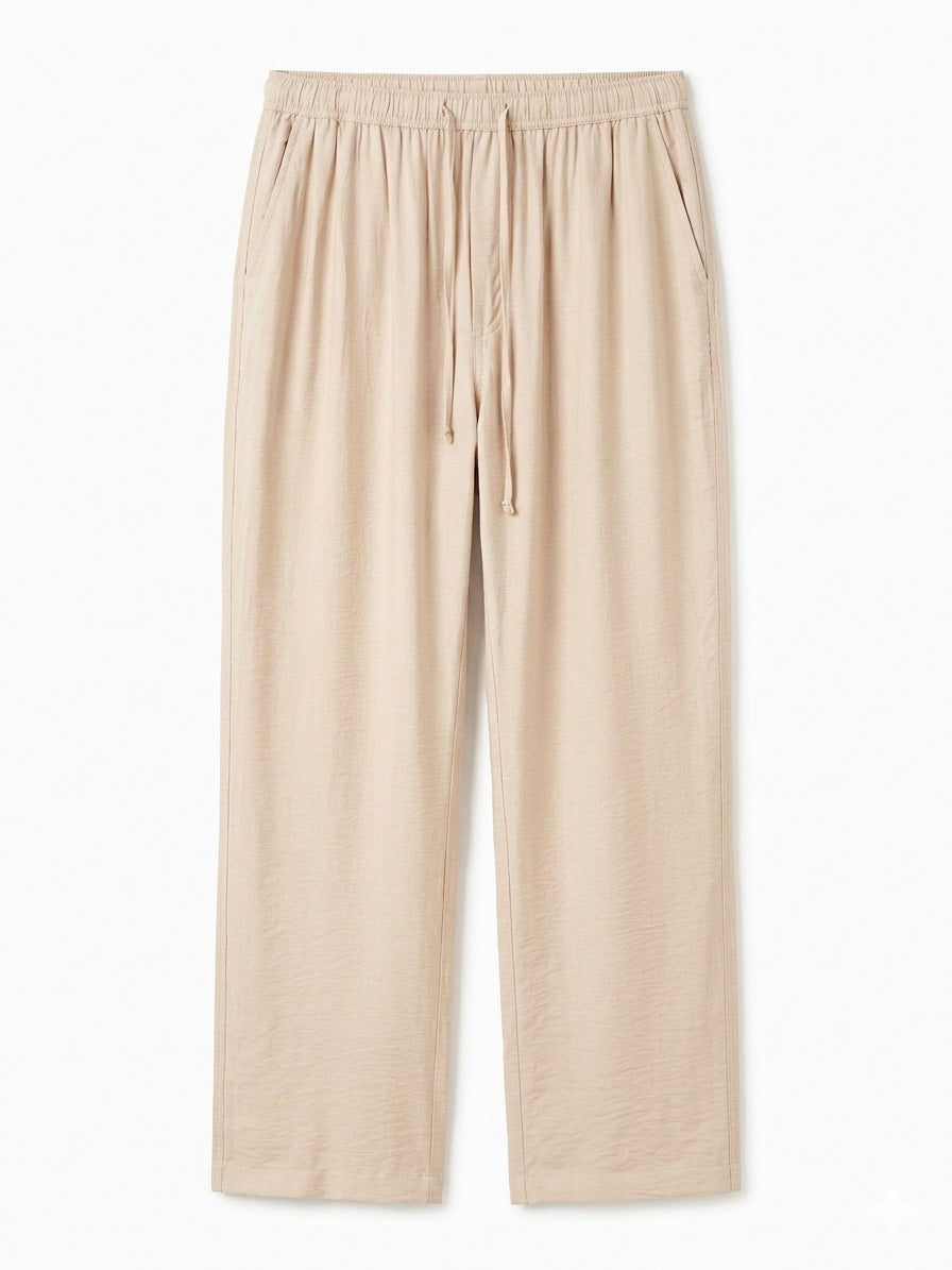 Linen Blend Trouser