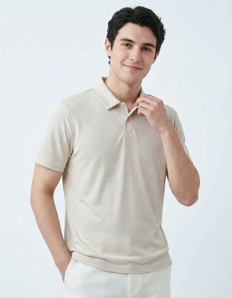 Mesh Polo Shirt
