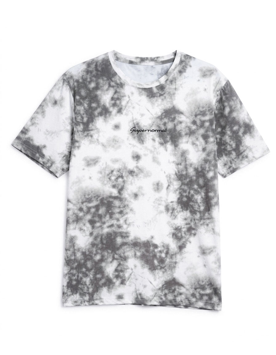 Printed Tie Dye T Shirt