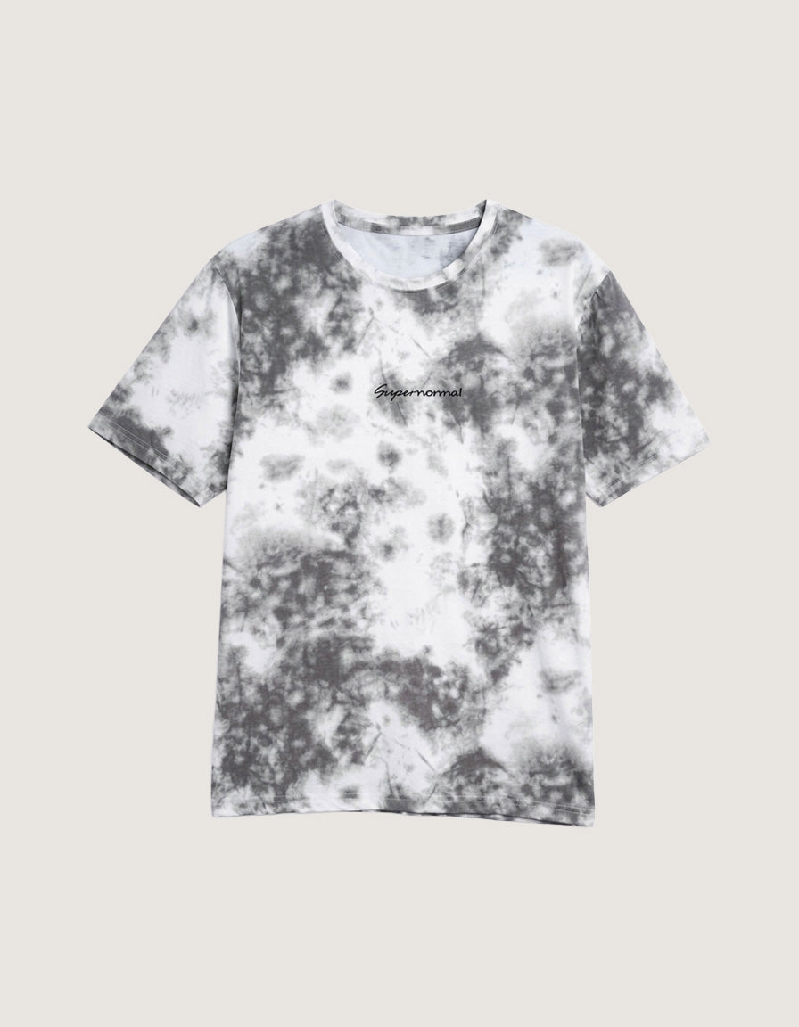 Printed Tie Dye T Shirt