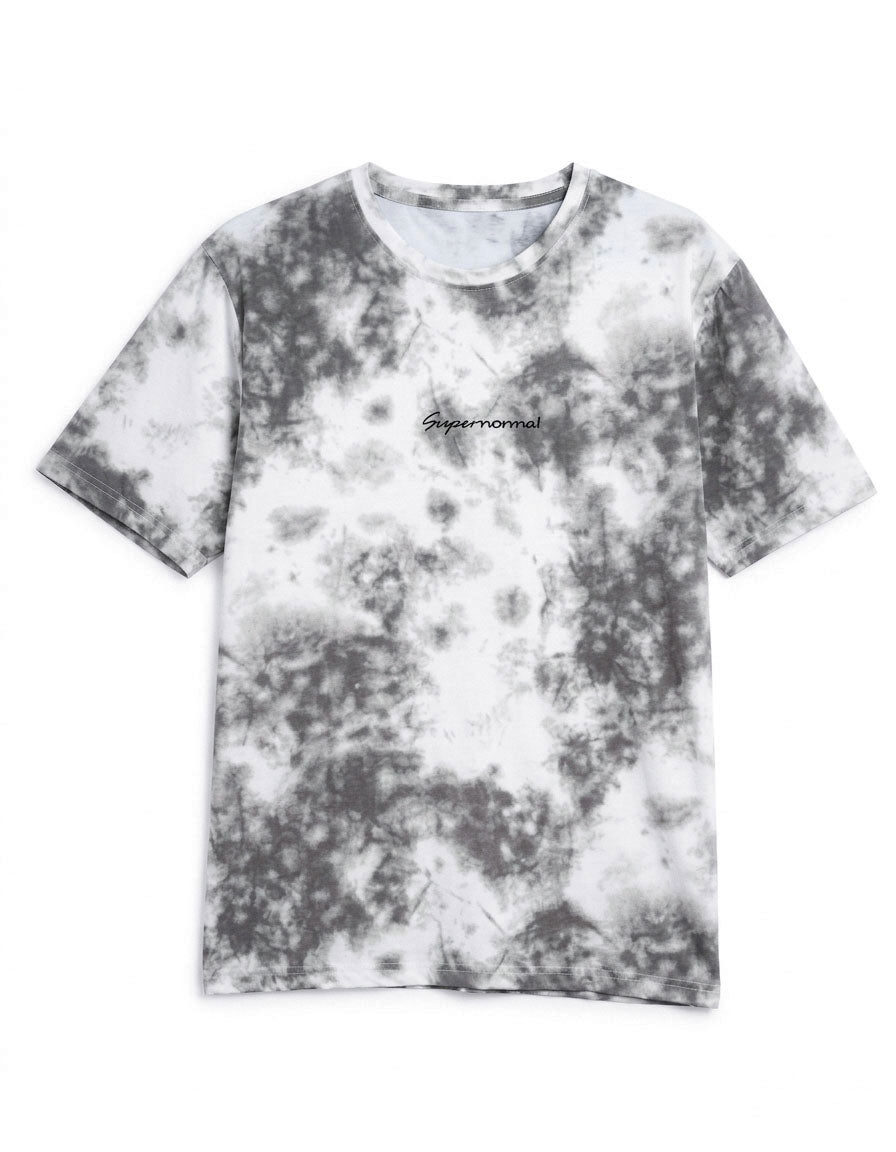 Printed Tie Dye T Shirt