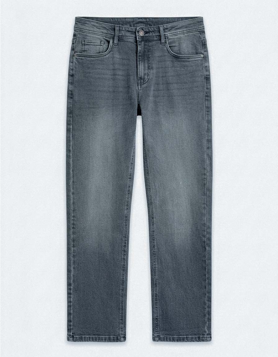 Straight Fit Denim