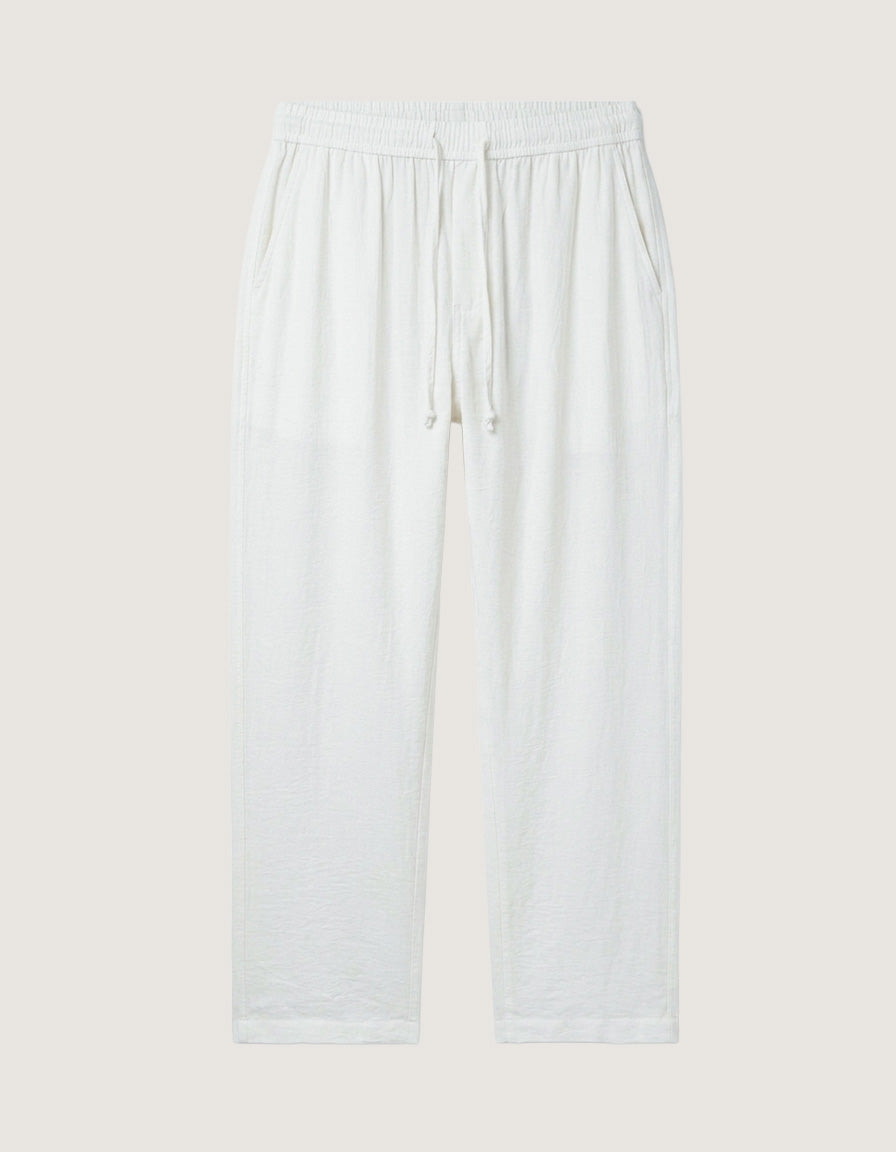 Linen Straight Fit Trouser