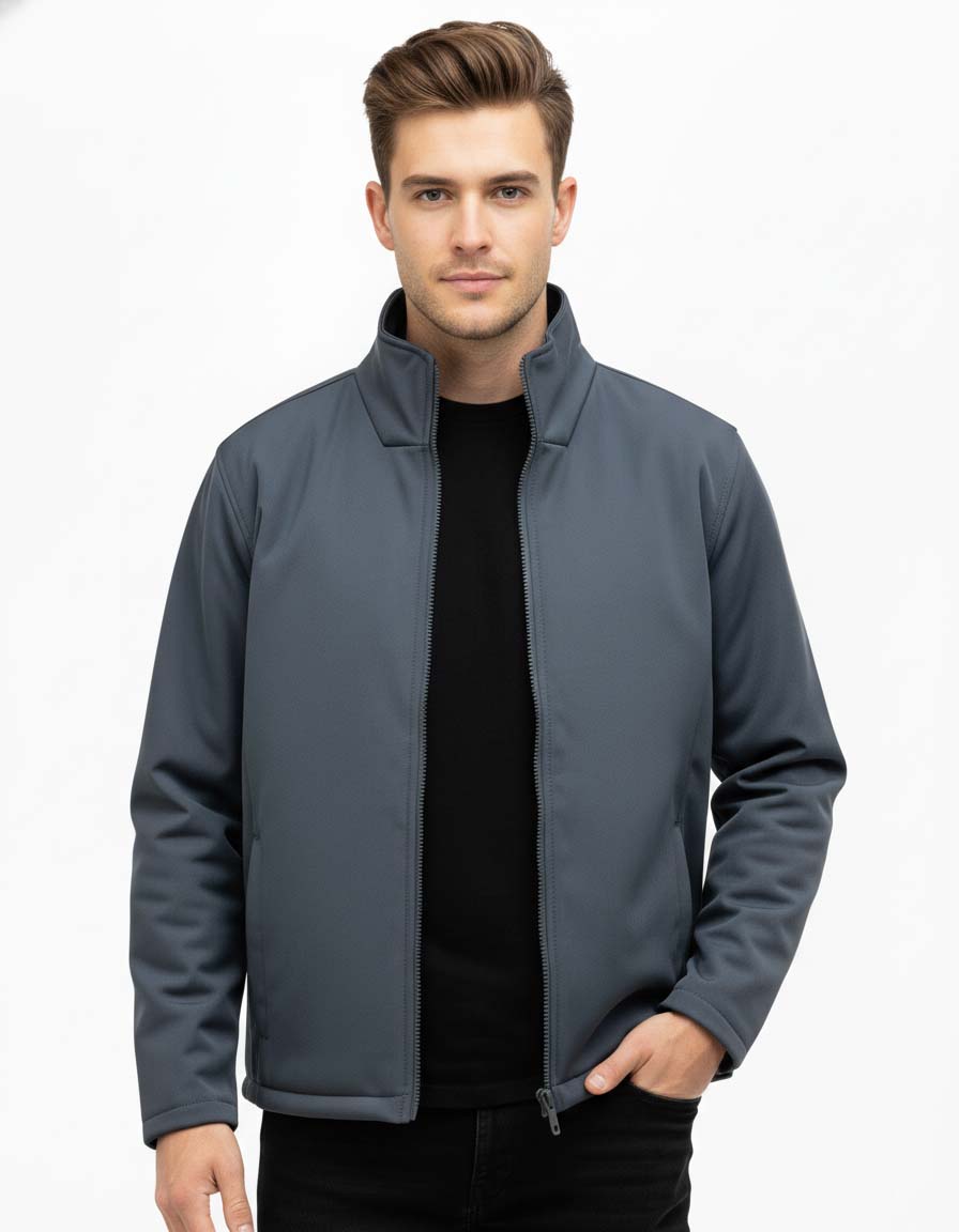 Mock Neck Jacket