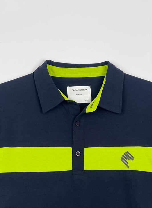 Contrast Stripe Polo