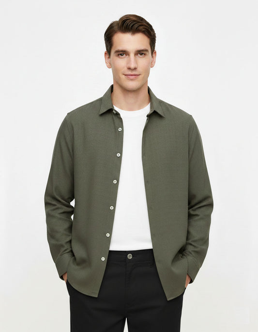 Irish Cotton Casual Shirt