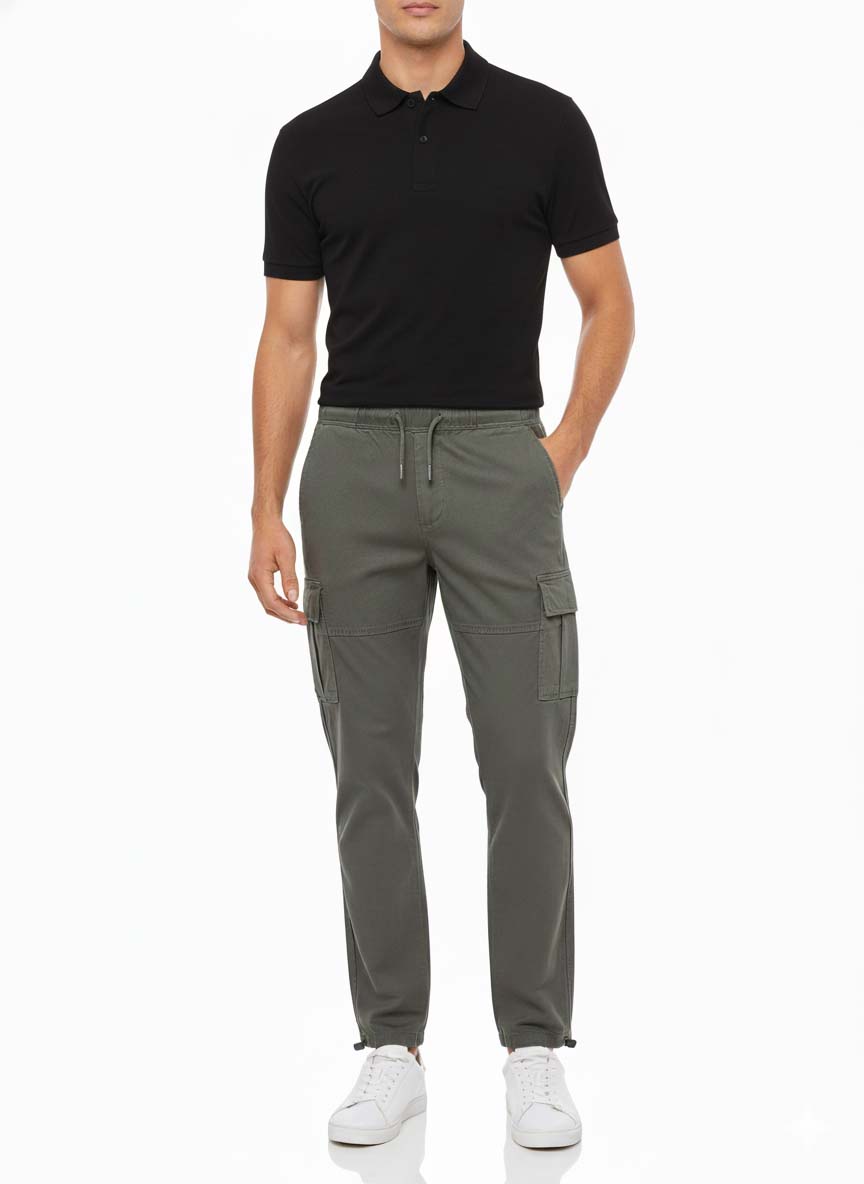 Cotton Cargo Trouser