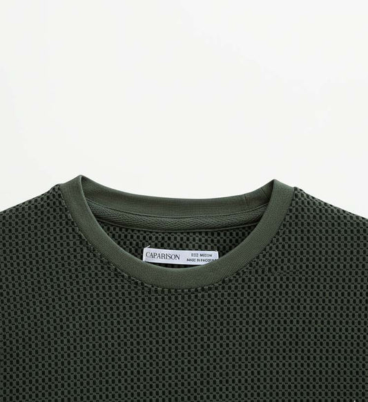 Jacquard Pattern Tee Shirt