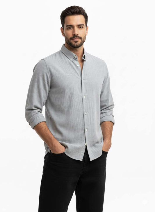 Textured Casual Shirt