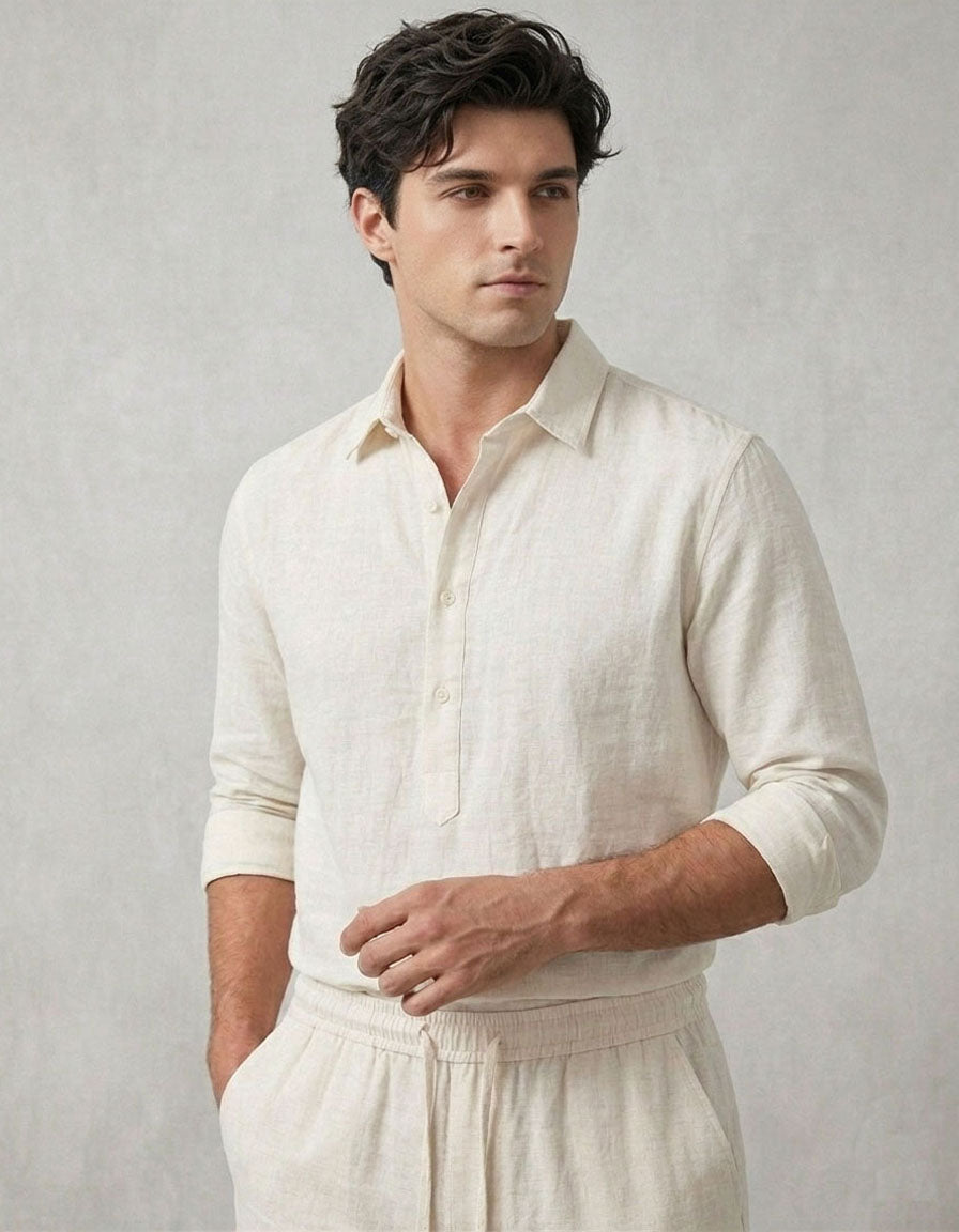 Linen Kurta Shirt
