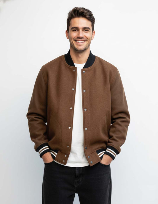 Wool Bomber Jacket