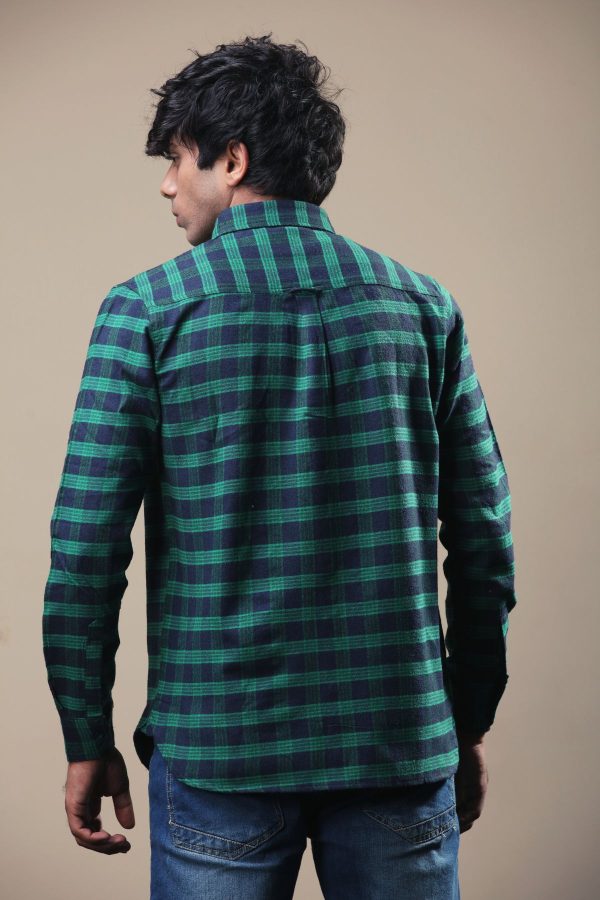 Embroidered Check Shirt