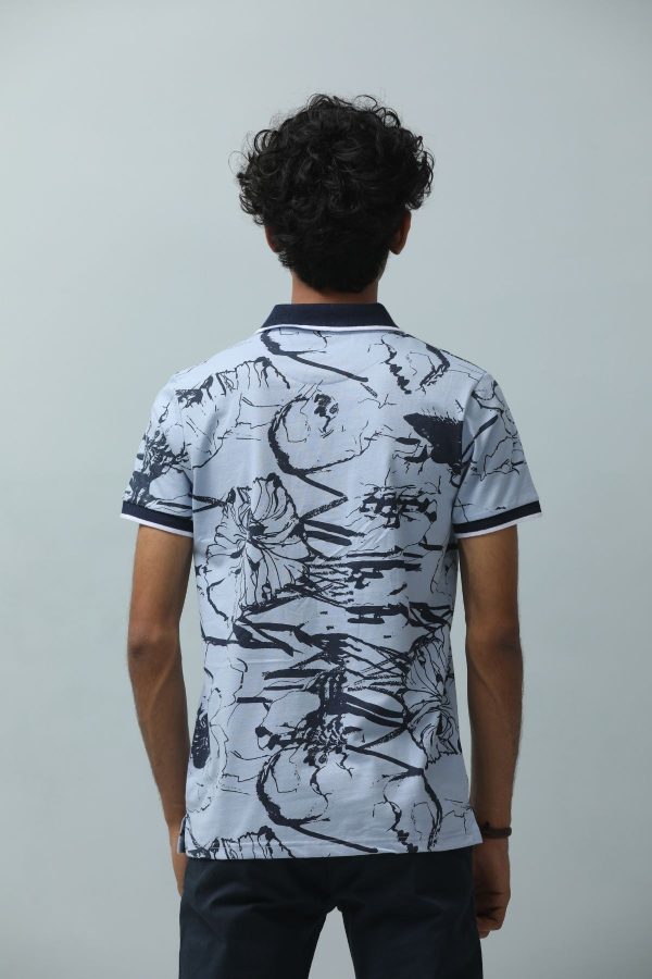 printed polo